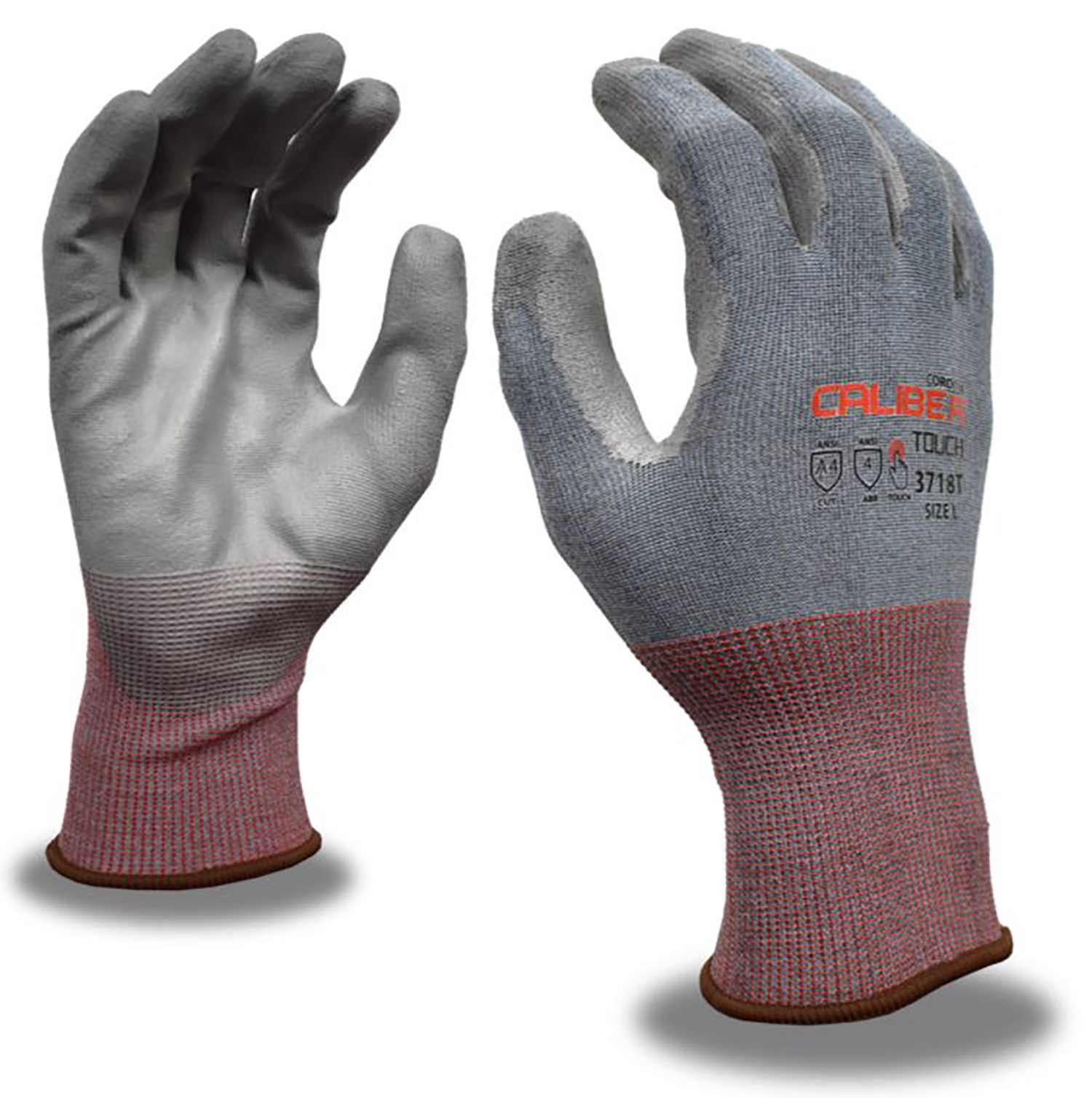 CALIBER TOUCH™ HPPG² PU PALM COATED - Tagged Gloves